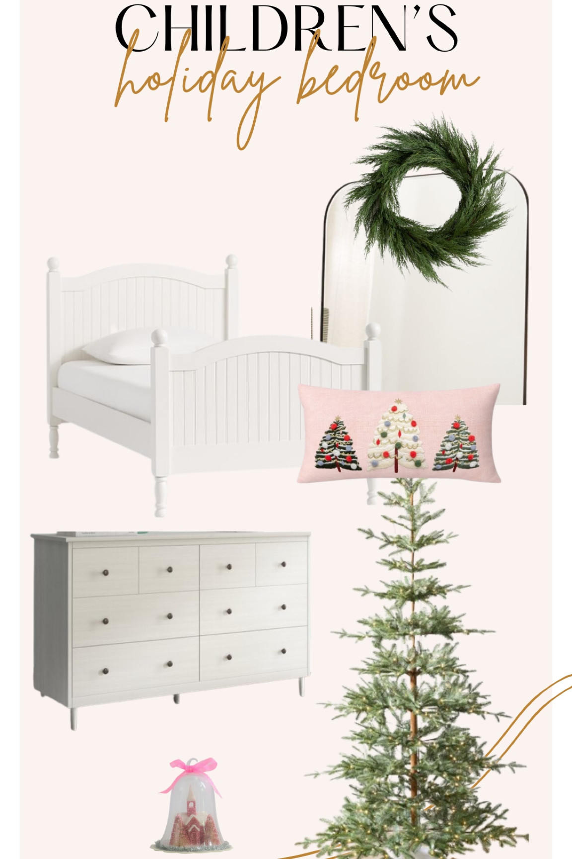 Childrens Christmas bedroom 

#LTKSeasonal #LTKkids #LTKHoliday