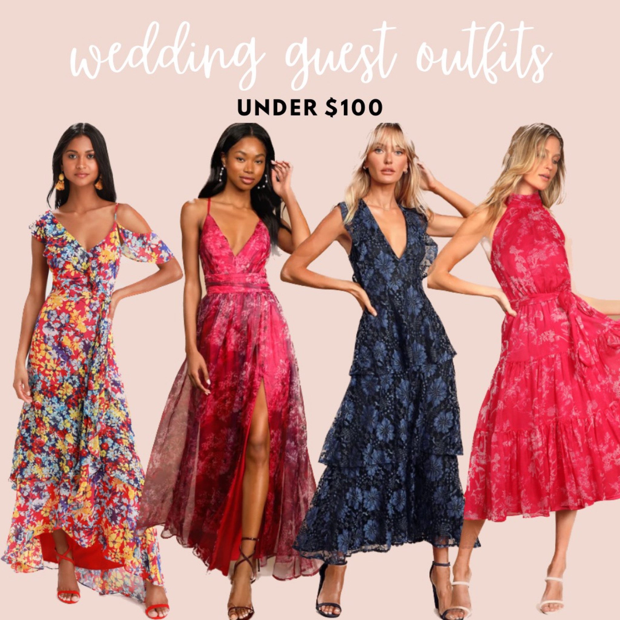 If you’re attending a wedding in the coming months, check out Lulu’s!! They have so many beautiful dresses under $100!!

#LTKwedding #LTKstyletip #LTKunder100