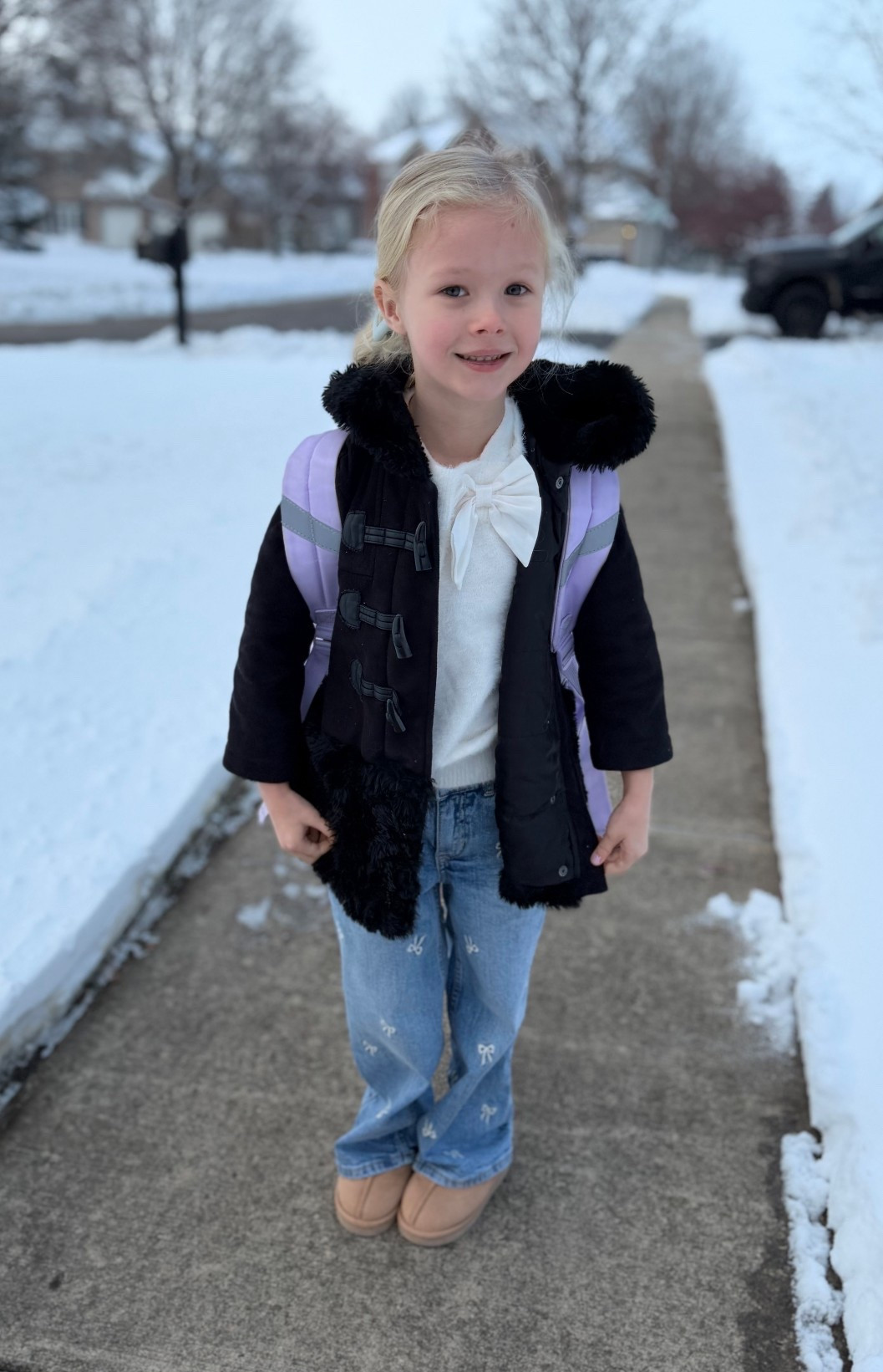 🎀 Score 40% off some of my favorite kids clothes  (+ an extra 15% off select styles) for Cyber Monday!! My little one was extra excited today to rock her new bow jeans and sweater! 🫶 

#CyberMondayDeals #KidsClothes #CyberMonday2025 #KidsStyle

#LTKCyberWeek #LTKGiftGuide #LTKKids