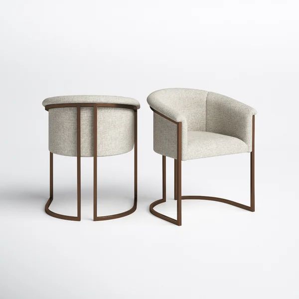 Fredericks Velvet Arm Chair (Set of 2) | Wayfair North America