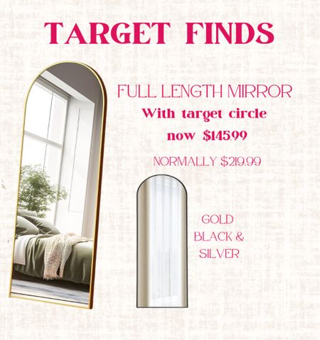 Target circle week. Target finds. Living room. Full length mirror. Sale. Home decor

#LTKsalealert #LTKxTarget #LTKhome