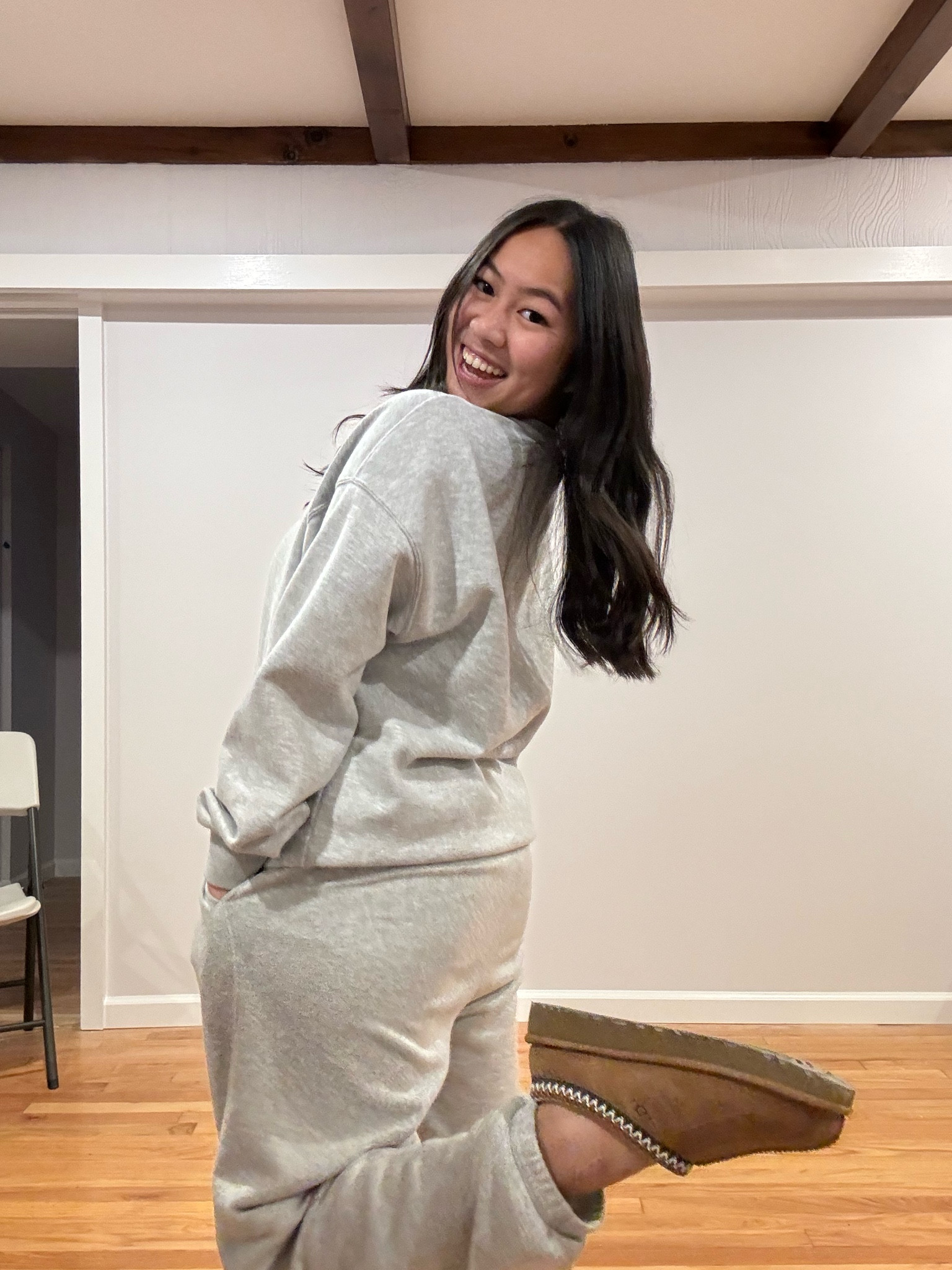 the comfiest groutfit 🩶