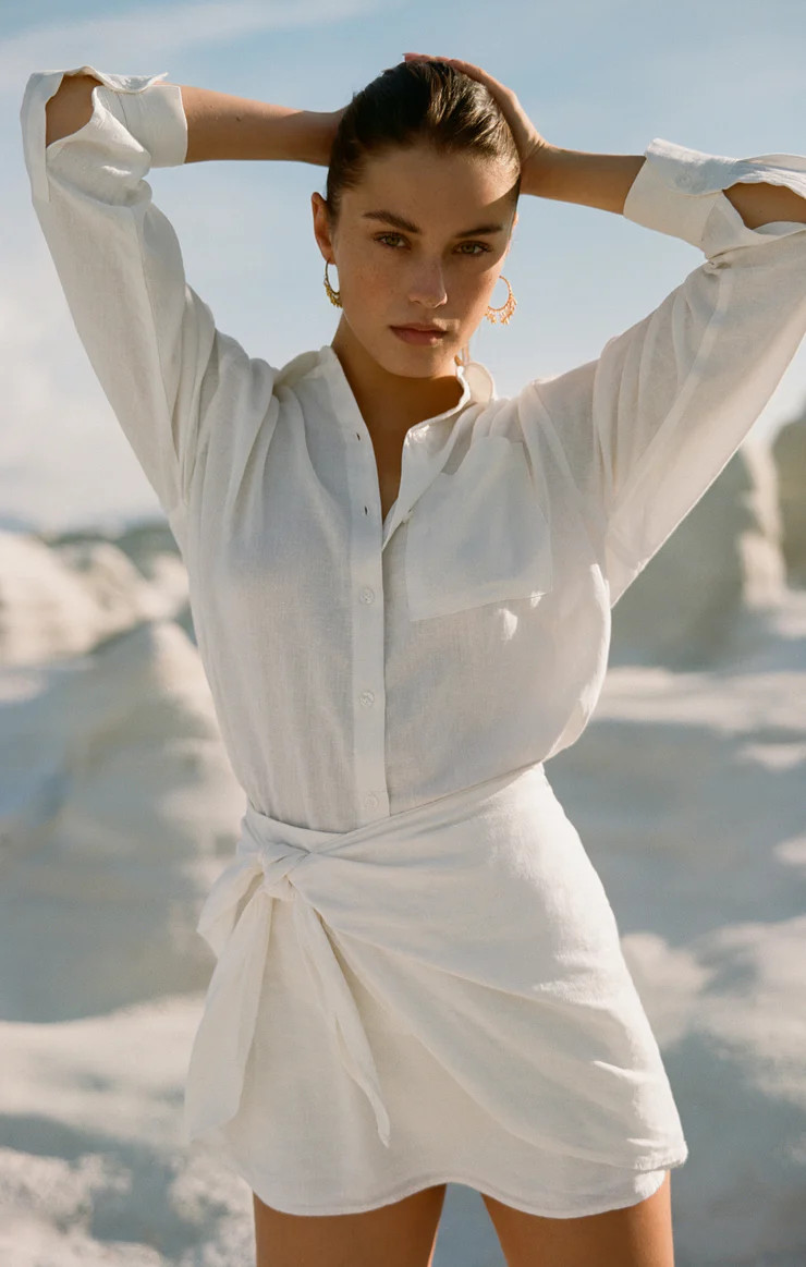 Lorna Linen Mini Skirt | Z Supply