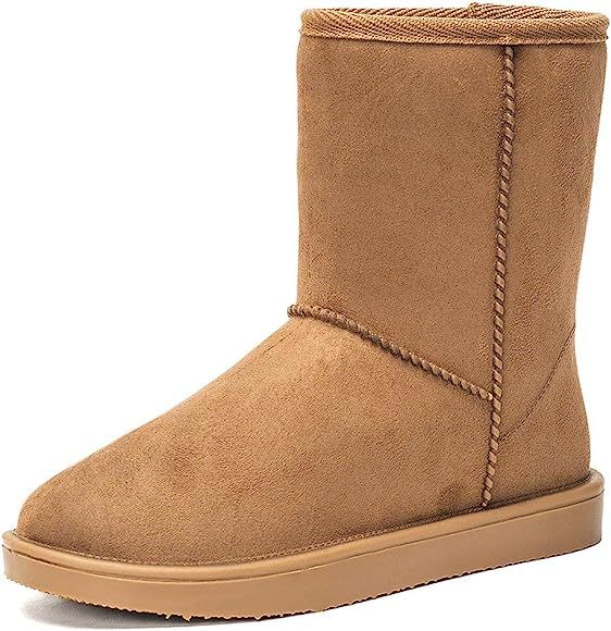 DKSUKO Women's Classic Waterproof Snow Boots Winter Boots | Amazon (US)