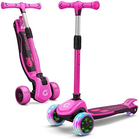 Gonex 3 Wheel Scooter for Toddler and Kids Ages 3-8, Kick Scooter for Girls Boys with Foldable De... | Amazon (US)