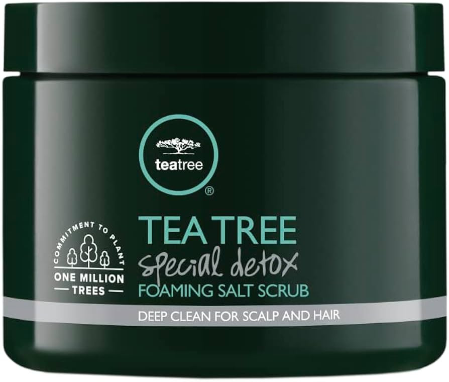 Tea Tree Special Detox Foaming Salt Scrub, Exfoliates, Refreshes Scalp, For All Hair Types, 6.5 o... | Amazon (US)
