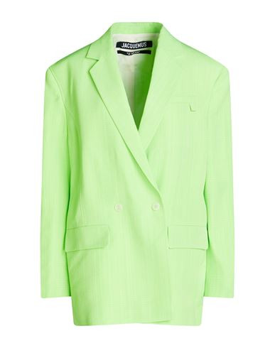 Jacquemus Woman Blazer Light green Size 0 Viscose, Silk | YOOX (US)