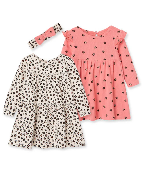 Leopard 2-Pack Toddler Dress Set | Little Me
