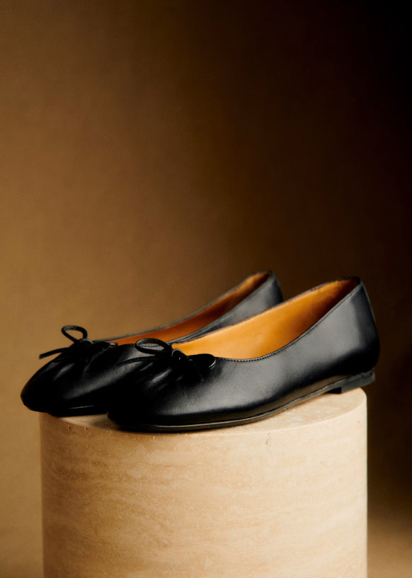 Agathe Low Ballerinas | Sezane Paris - US