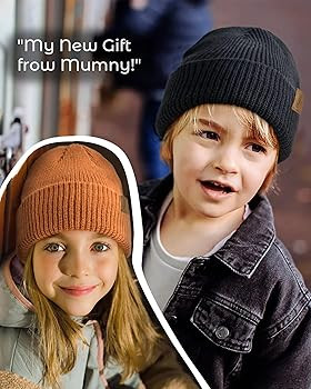 FURTALK Toddler Beanie Baby Boys Girls Beanies Kids Winter Hats Children Knit Warm Caps | Amazon (US)
