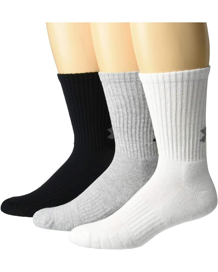 Training Cotton Crew Socks 3-Pair | Zappos