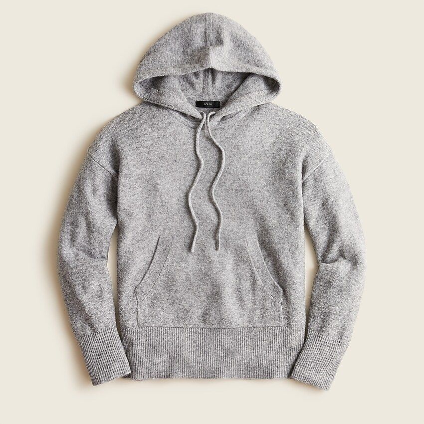 Hoodie-sweater in supersoft yarn | J.Crew US