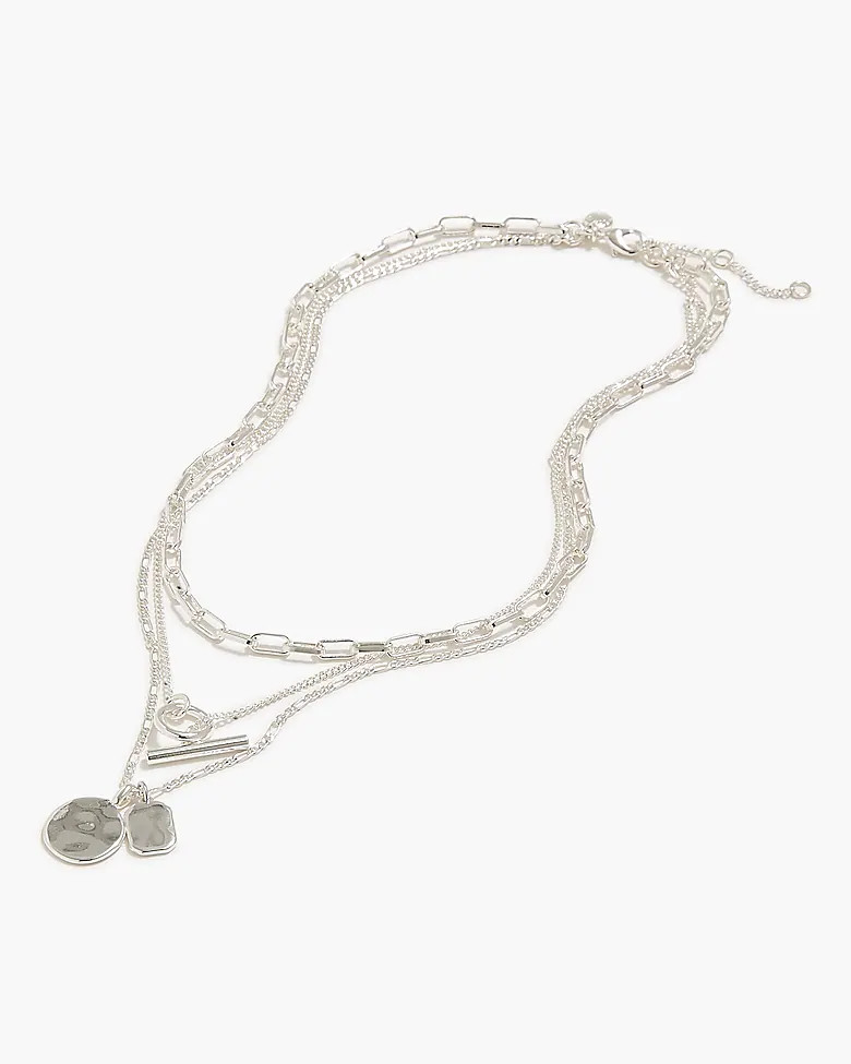 Three-layer necklace | J.Crew Factory