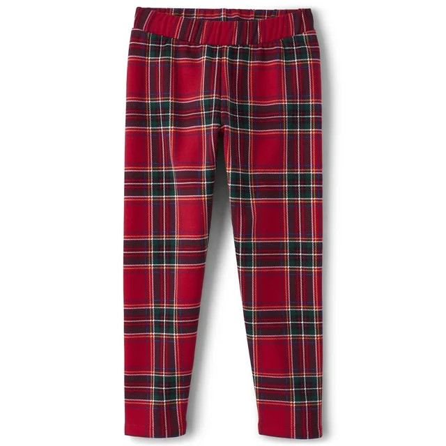 The Children's Place Girls Cozy Printed Legging, Sizes XS-XXL - Walmart.com | Walmart (US)