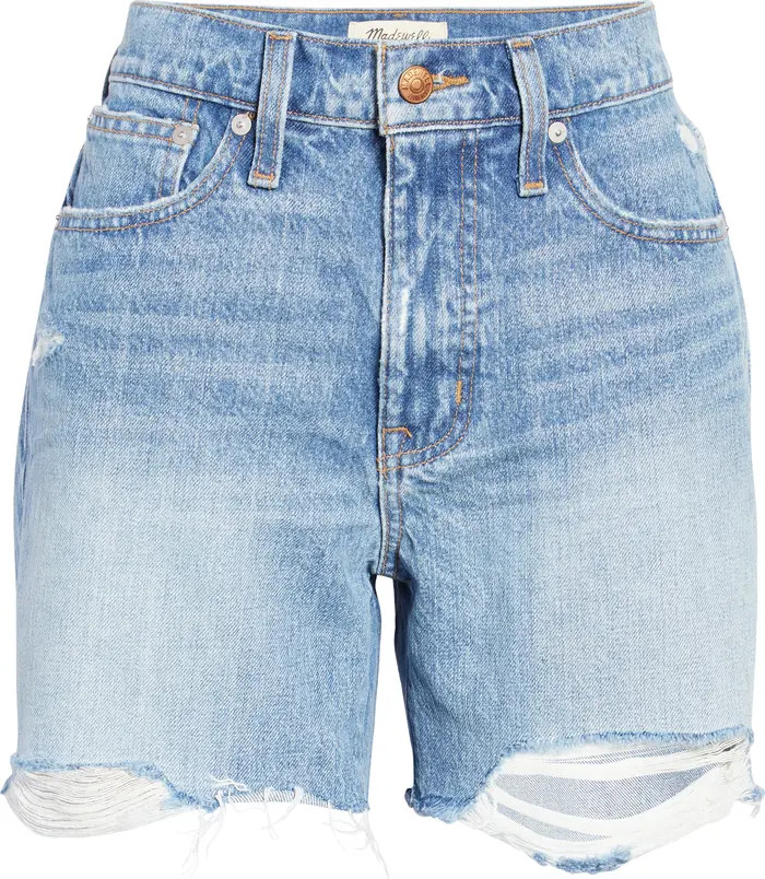 Relaxed Mid Length Denim Shorts | Nordstrom