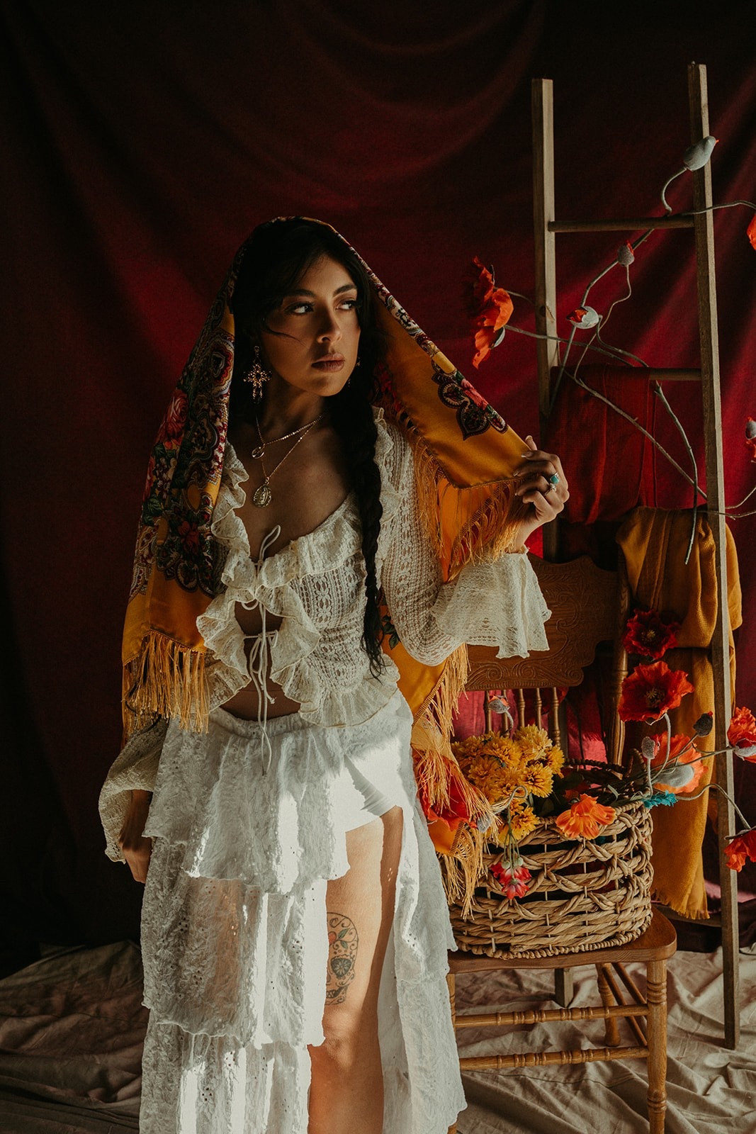 Here are the links to everything I used to create this look—because romanticizing your roots should come with a shopping list.