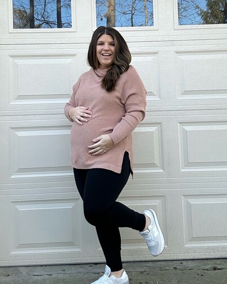 Pregnancy leggings 
New balance platforms

#LTKshoecrush #LTKbump #LTKtravel