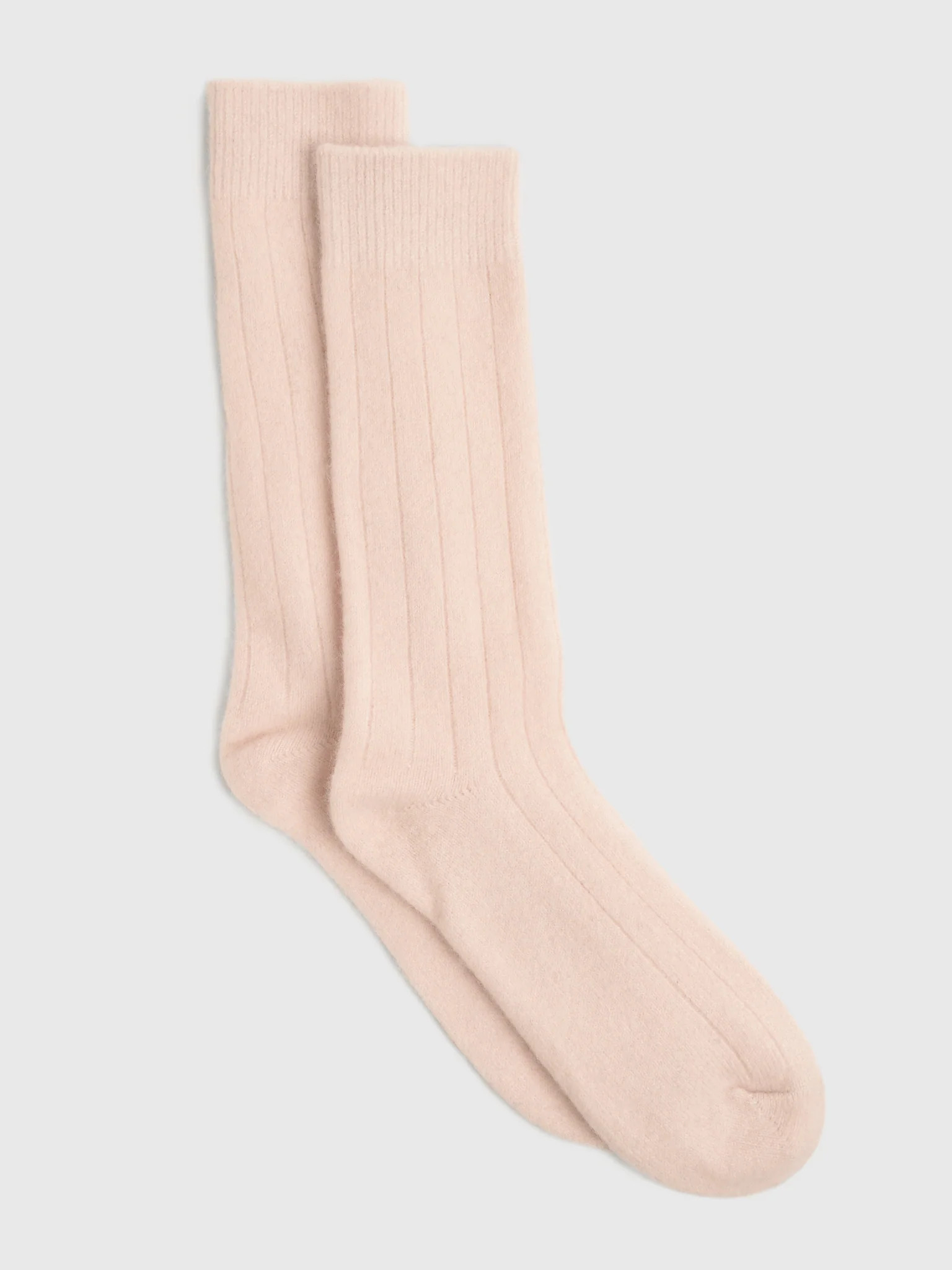 WHITE & WARREN
                      
                     Women's Cashmere Ribbed Socks | Saint Bernard