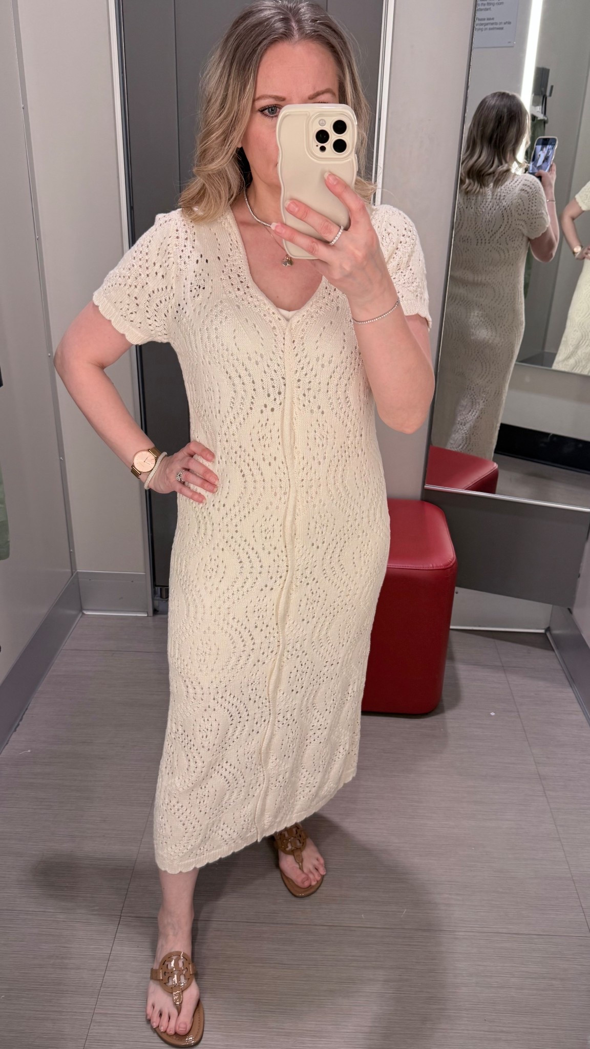 Such a cute dress. Love the scallop details and the fit. It has a lightweight slip underneath, so it’s not see through. It’s perfect for spring. Nice for a vacation too. I’m wearing Xs. You can size down if you want it more fitted. 




#LTKspring #LTKspringtrends #targetcircle

#LTKTravel #LTKootd #LTKSeasonal
