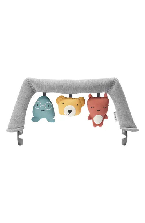 BabyBjörn Baby Bouncer Soft Friends Toy Bar in Light Grey at Nordstrom | Nordstrom