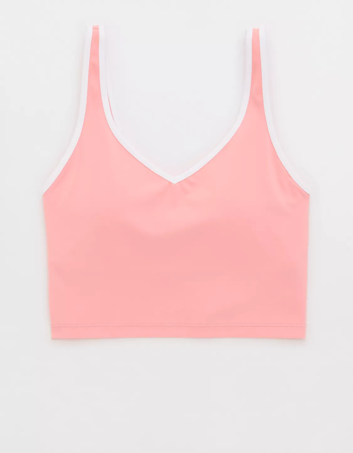 OFFLINE By Aerie Real Me Low Key Longline Sports Bra | American Eagle Outfitters (US & CA)