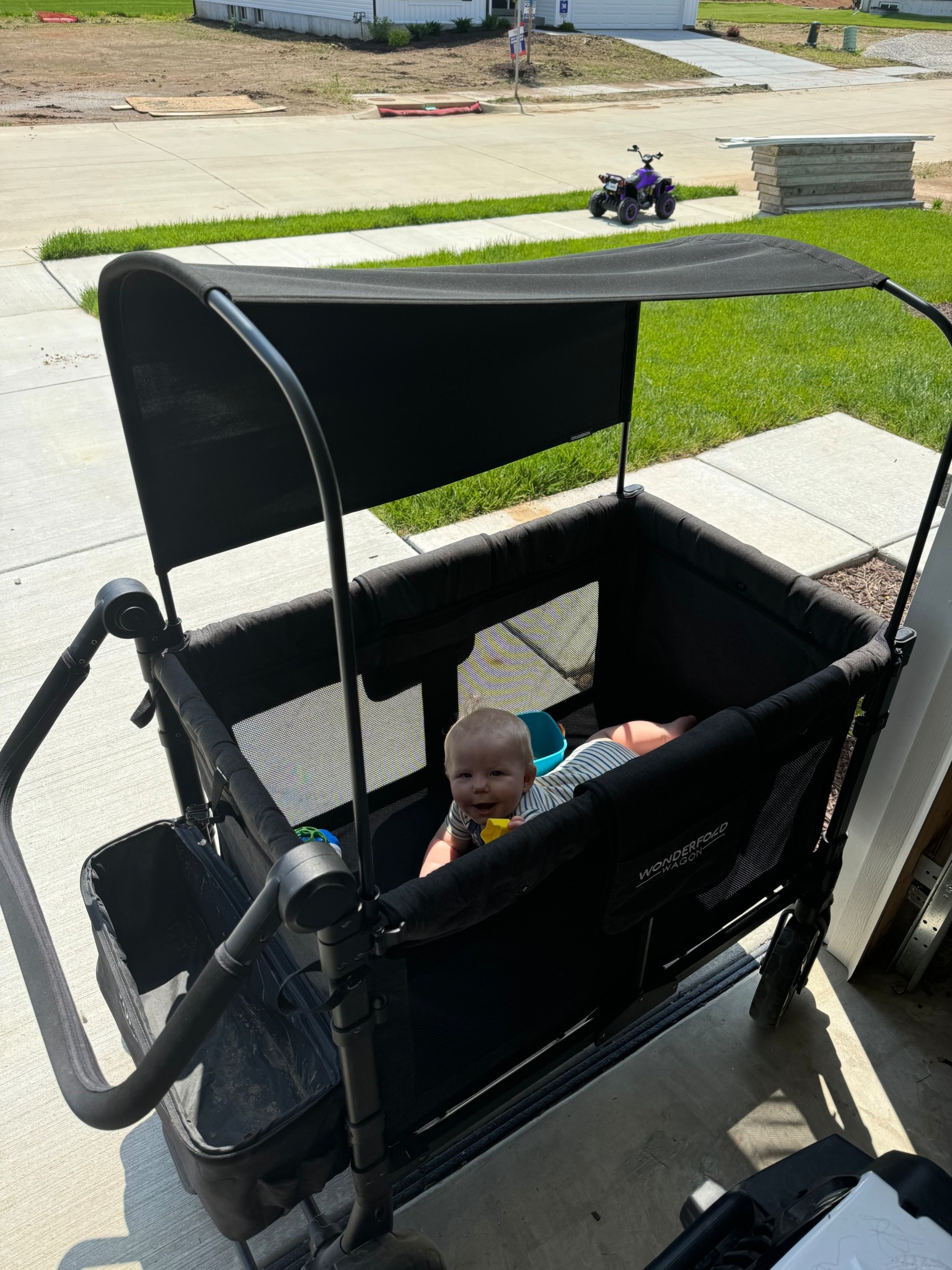 Wagon turned play pen! One of our most used spring/summer items!

#LTKBaby #LTKFamily #LTKKids
