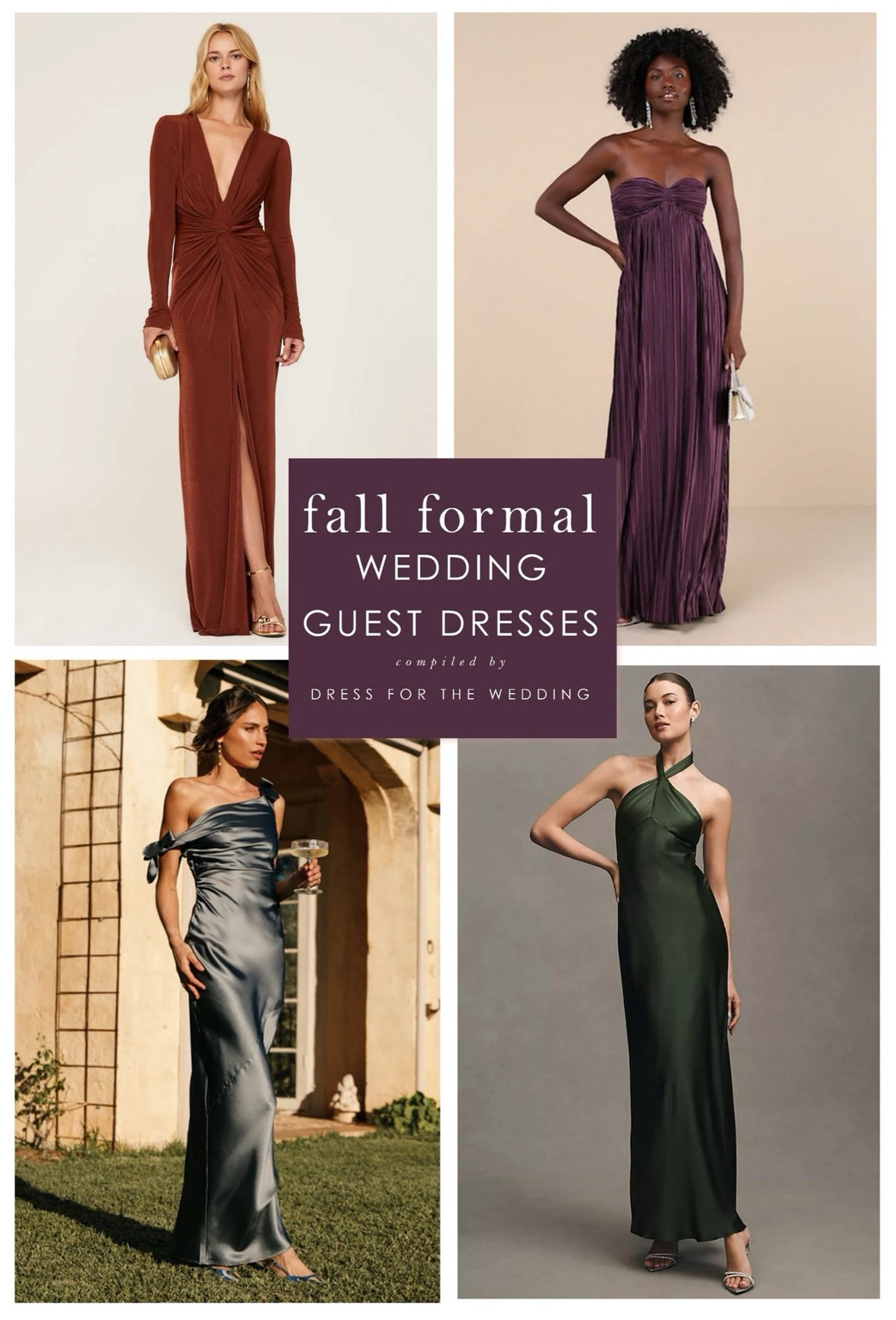 What to wear to a fall formal wedding 
Fall wedding guest dress 
Formal dress
Fall dress 
Long gown
Rent the Runway dress 
Lulus dress
Lulus wedding guest dress 
Petal and Pup dress
Anthropologie wedding guest dress 
Green dress 
Gray dress 
Burgundy dress 
Purple dress 



#LTKOver40 #LTKSeasonal #LTKWedding