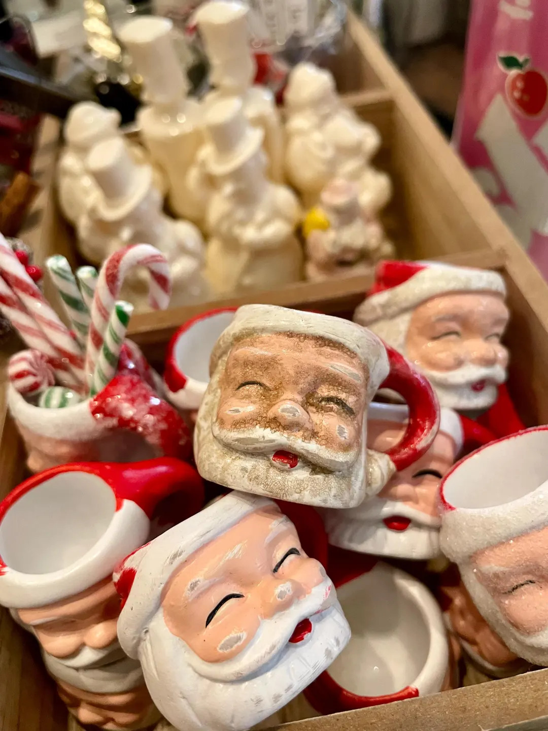 Santa Mugs Tim Holtz Idea Ology Christmas Seasonal Release TH94419 - Etsy | Etsy (US)