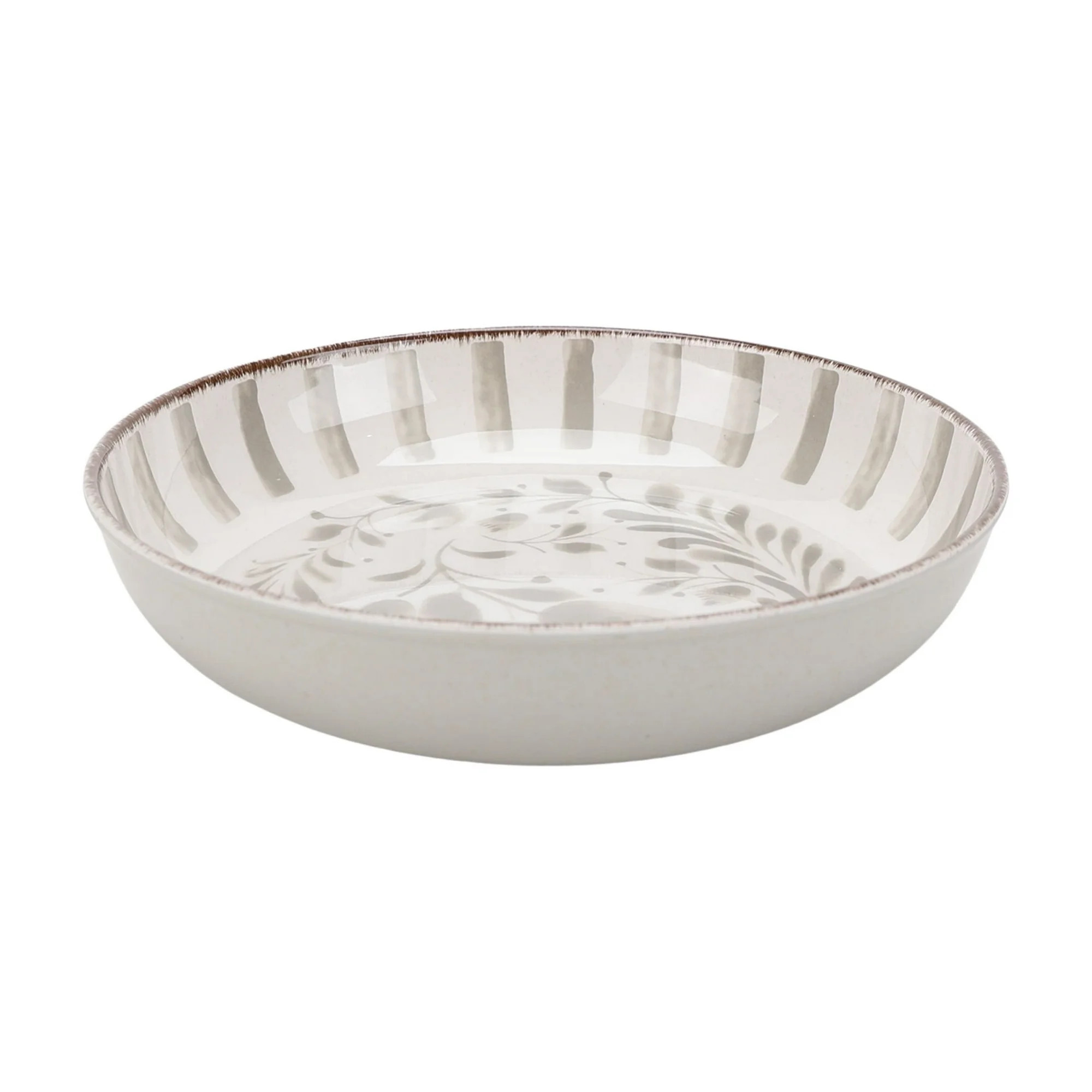 Better Homes & Gardens Bamboo Melamine Dinner Bowl, Grey - Walmart.com | Walmart (US)