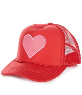 Madley Girls Pink Heart Trucker Hat | Dillard's | Dillard's