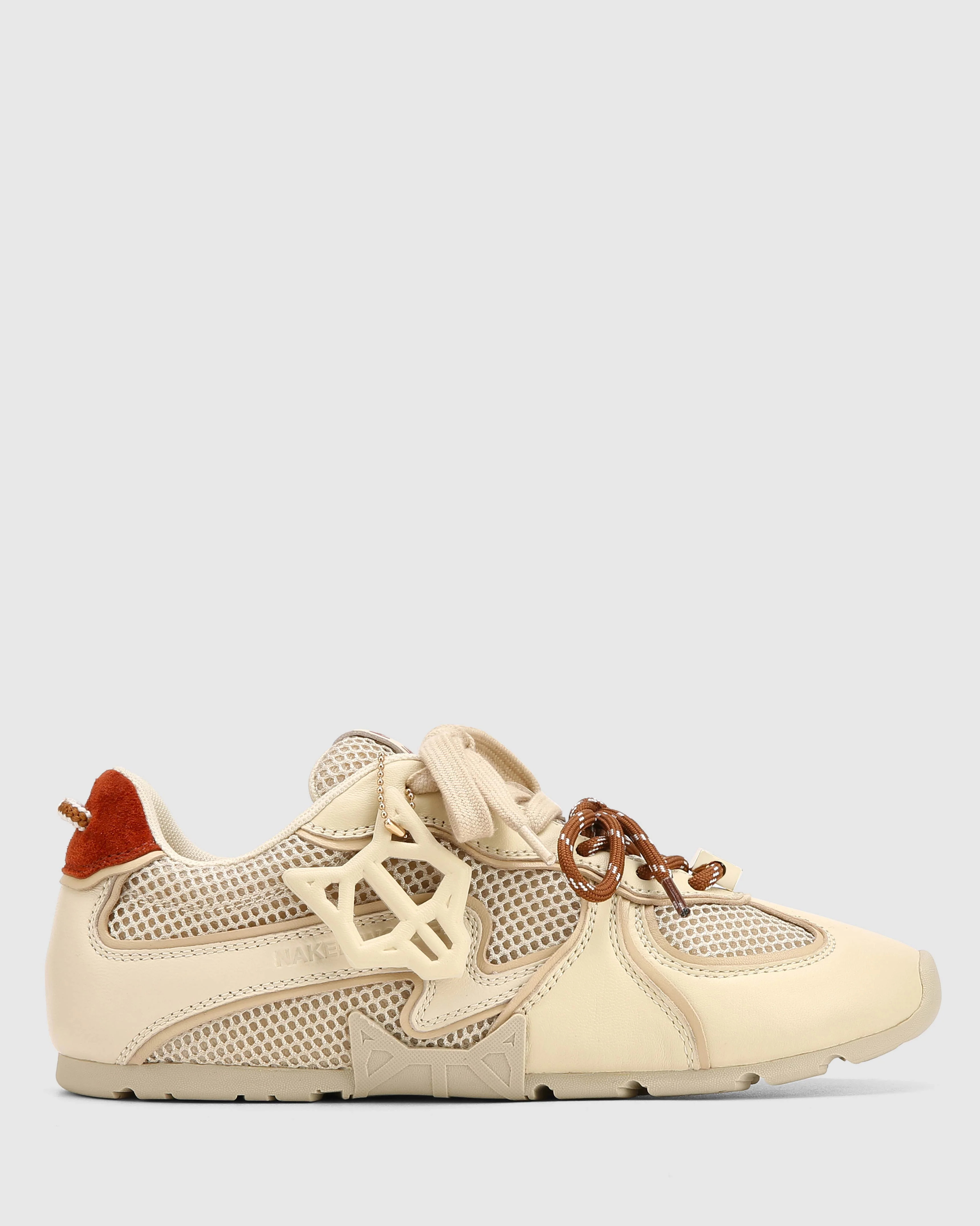 Adored Sport Sand Beige Sneaker | Naked Wolfe | Naked Wolfe