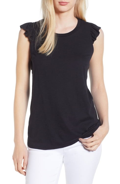 Gibson x Hi Sugarplum! Bonita Ruffled Tank (Regular & Petite) (Nordstrom Exclusive) | Nordstrom