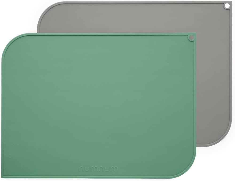 NumNum Non-Slip Silicone Placemats for Babies, Toddlers, and Kids | Durable 100% Food Grade Silic... | Amazon (US)