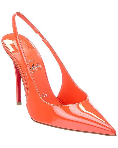 Christian Louboutin Miss Z 100mm Patent Slingback Pump | Gilt & Gilt City