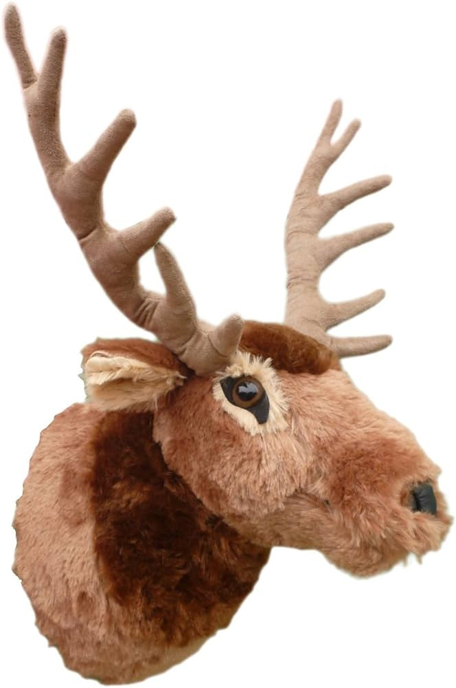 Adore 15" Teton The Elk Plush Stuffed Animal Walltoy Wall Mount | Amazon (US)
