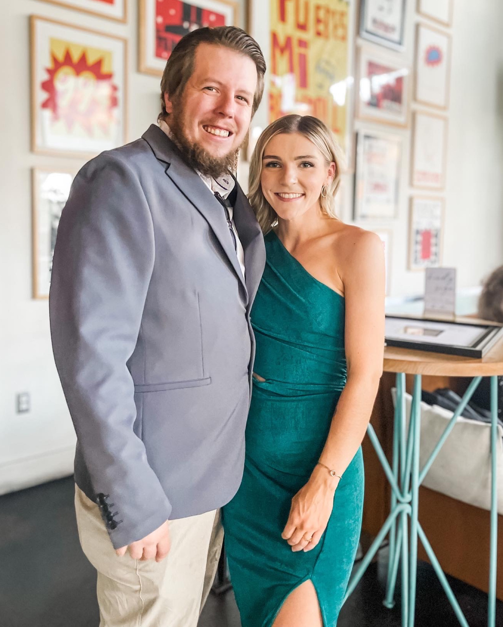 Amazon one shoulder wedding guest dress under $40!! True to size, very stretchy, comfy, and SO FLATTERING. Comes in a ton of colors. Wearing size XS and I’m 5’2 
Great for semi formal wedding and for petites!! 

#LTKunder50 #LTKSeasonal #LTKwedding