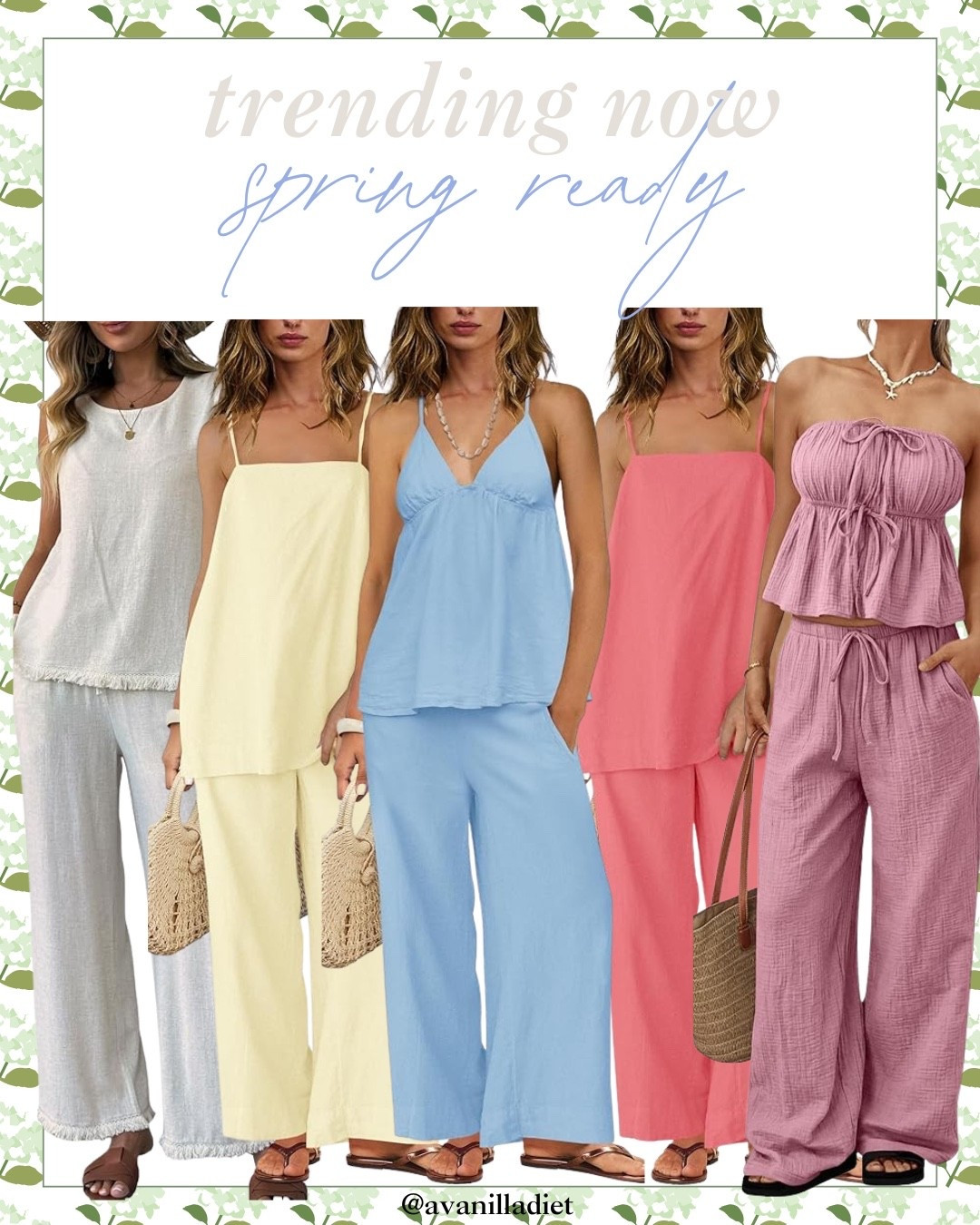 🌸 Trending now – spring ready 🌸
Fresh, light, and effortless pieces everyone’s grabbing to step into spring in style ✨
#springready #trendingnow #springstyle #seasonalrefresh #ltkfashion #springinspo


#LTKSeasonal