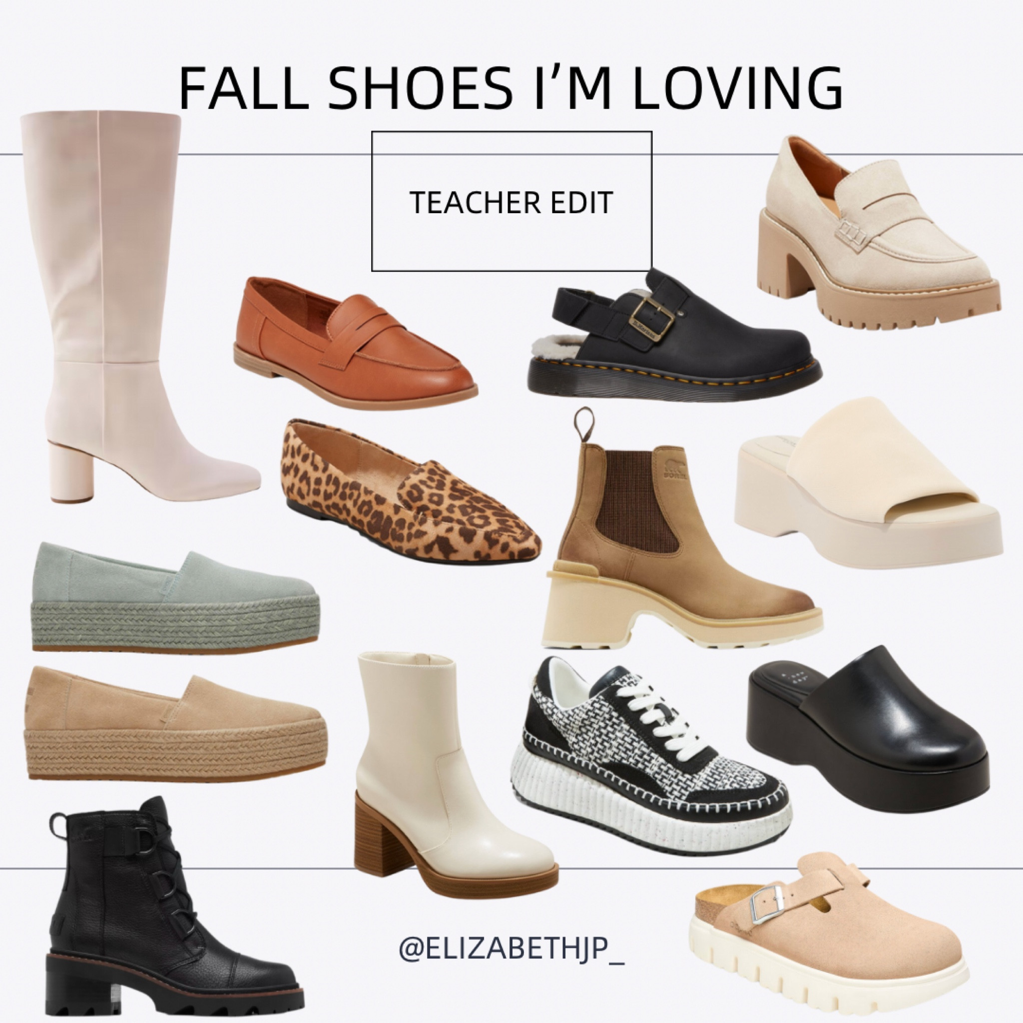 Fall shoes I am LOVING!! Definitely adding a majority of these to my fall teacher wardrobe!! So perfect for in and out of the classroom 🫶🏼🍎 // shop them below✨

#LTKshoecrush #LTKSeasonal #LTKBacktoSchool