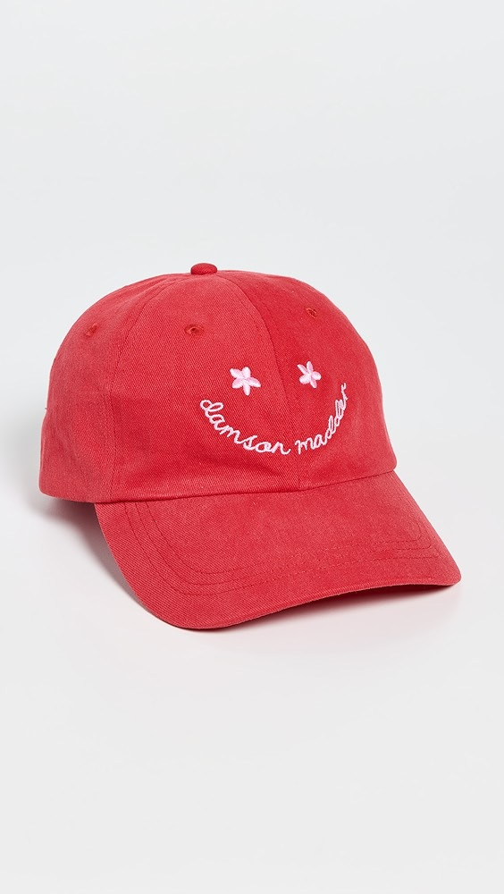 Damson Madder Washed Smiley Cap | Shopbop | Shopbop