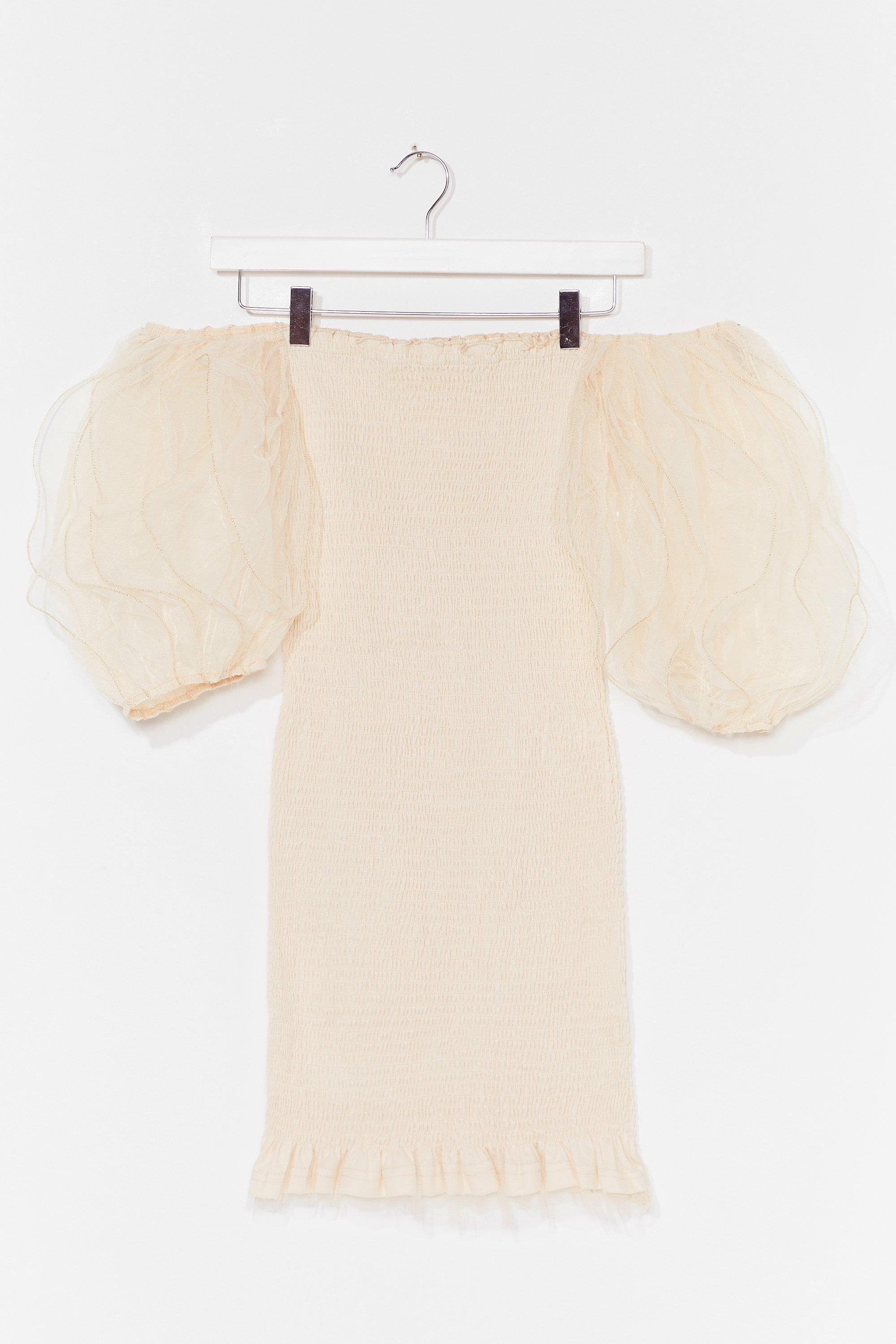 Off the Record Puff Sleeve Mini Dress | NastyGal (US & CA)