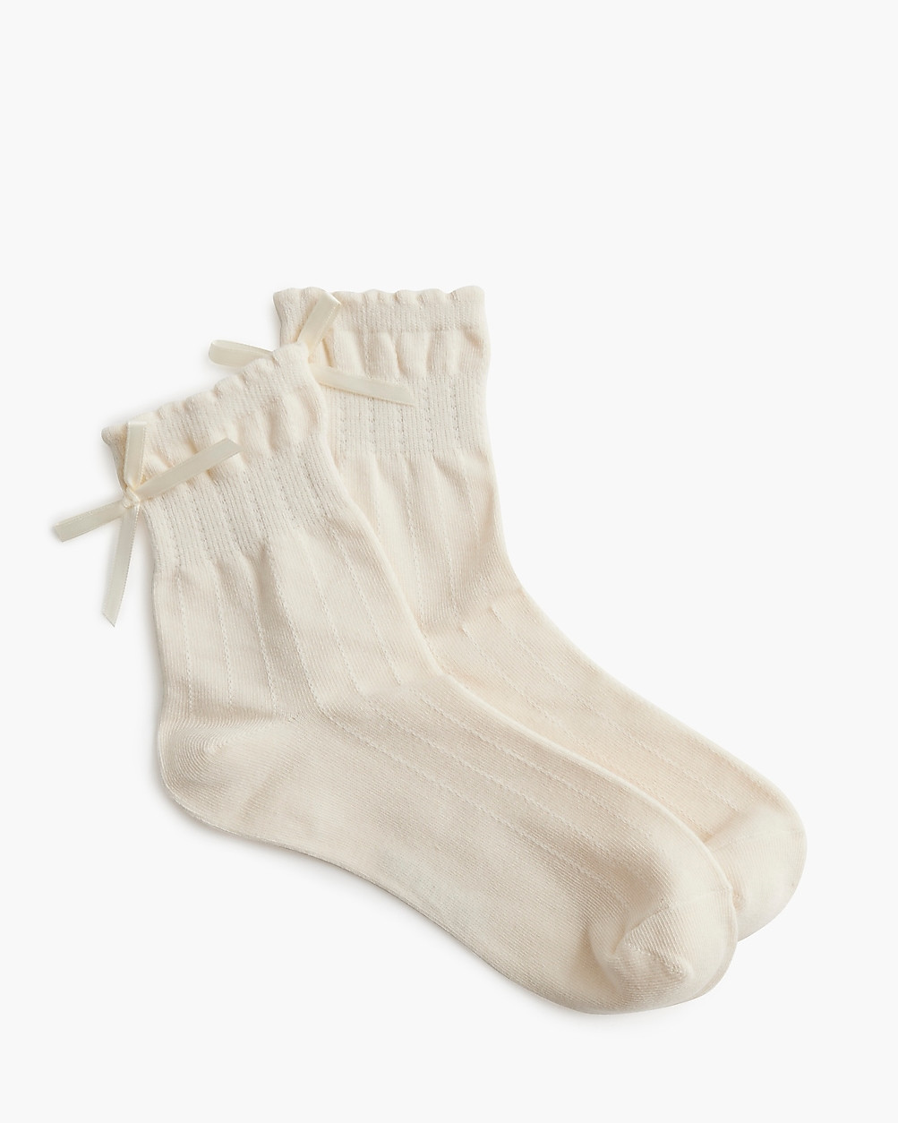Ribbon bow boot socks | J.Crew Factory