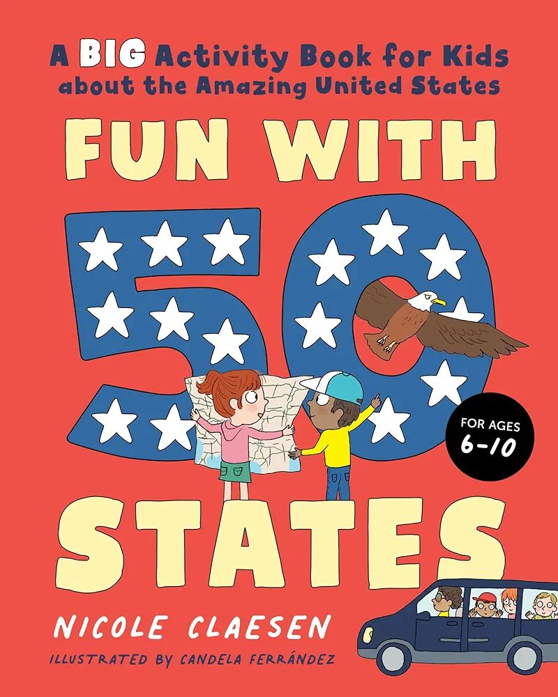 Fun with 50 States: A Big Activity Book for Kids about the Amazing United States | Amazon (US)