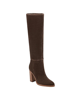 Women's Lannie Wide Calf Block Heel Boots | Macy's
