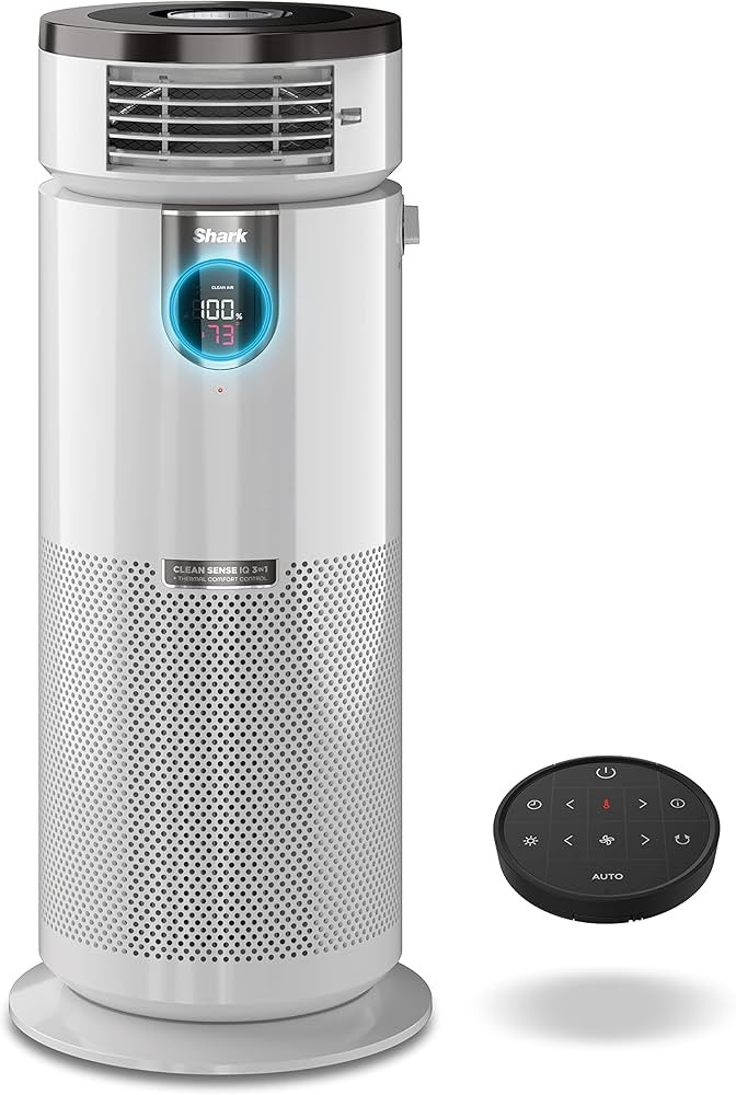 Shark HC502 3-in-1 Clean Sense Air Purifier MAX, Heater & Fan, HEPA Filter, 1000 Sq Ft, Oscillati... | Amazon (US)