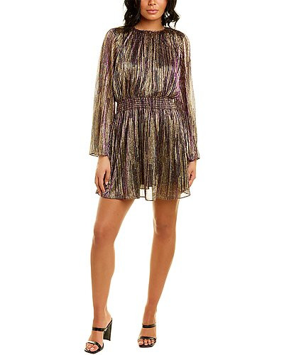 Traffic People Long Sleeve Mellow Mini Dress | Ruelala