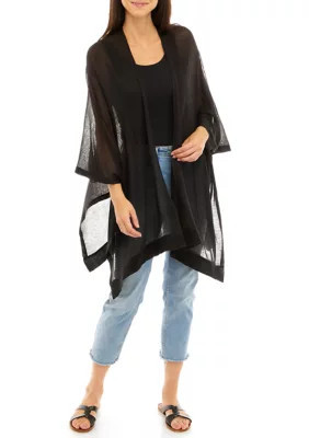 Wonderly Women's Lightweight Knit Topper Shawl | Belk