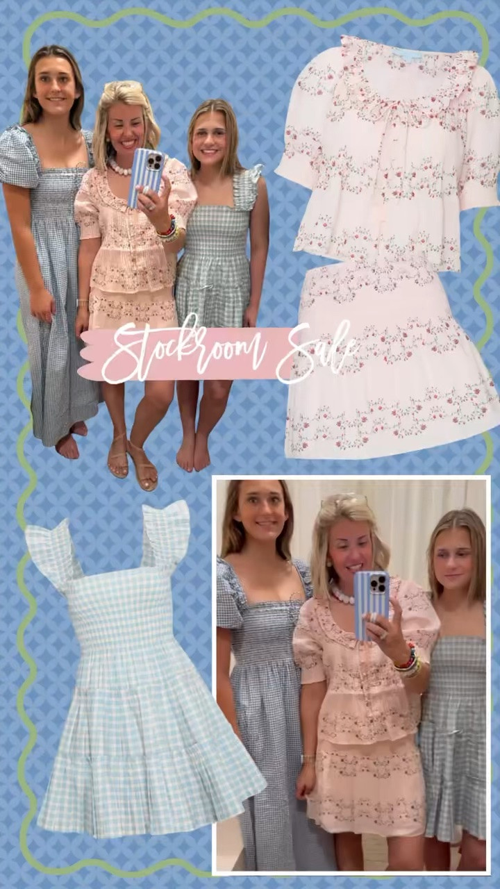 Extra 30% OFF SALE with code STOCKROOM…Yall know how much we love their dresses & sets. We wear them year after year.
I’m in small top & skirt 
MC - in small 
Kaiser - xs but needs xxs


 *Use my code Catherine20 at A+B
 *Use code Mixandmatchmadness at Loopy

#LTKdayinmylife #LTKmomlife #LTKstorytime #LTKSaleAlert #LTKKids #LTKmomlife