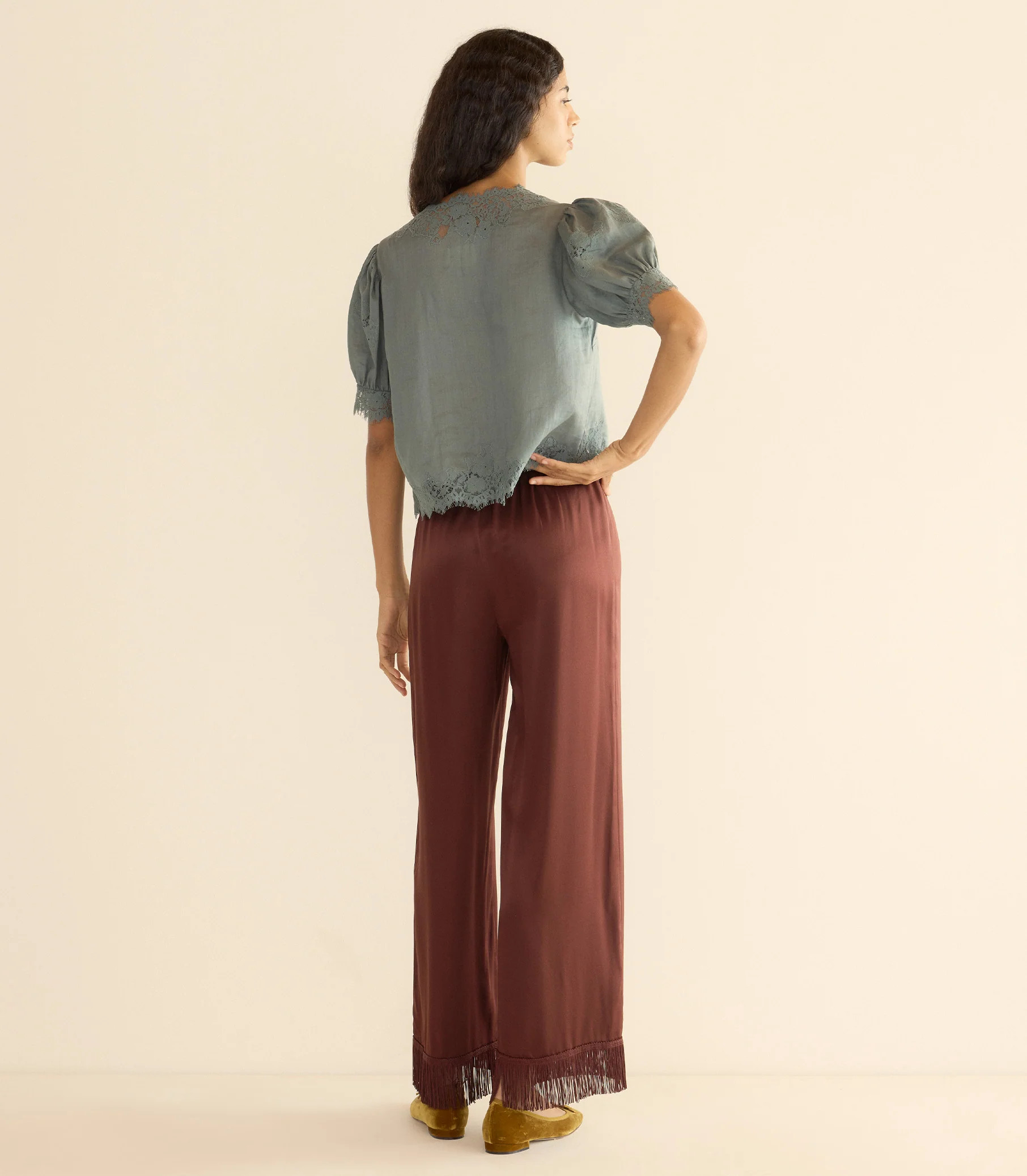 Idella Top - Lagoon | DÔEN | DOEN