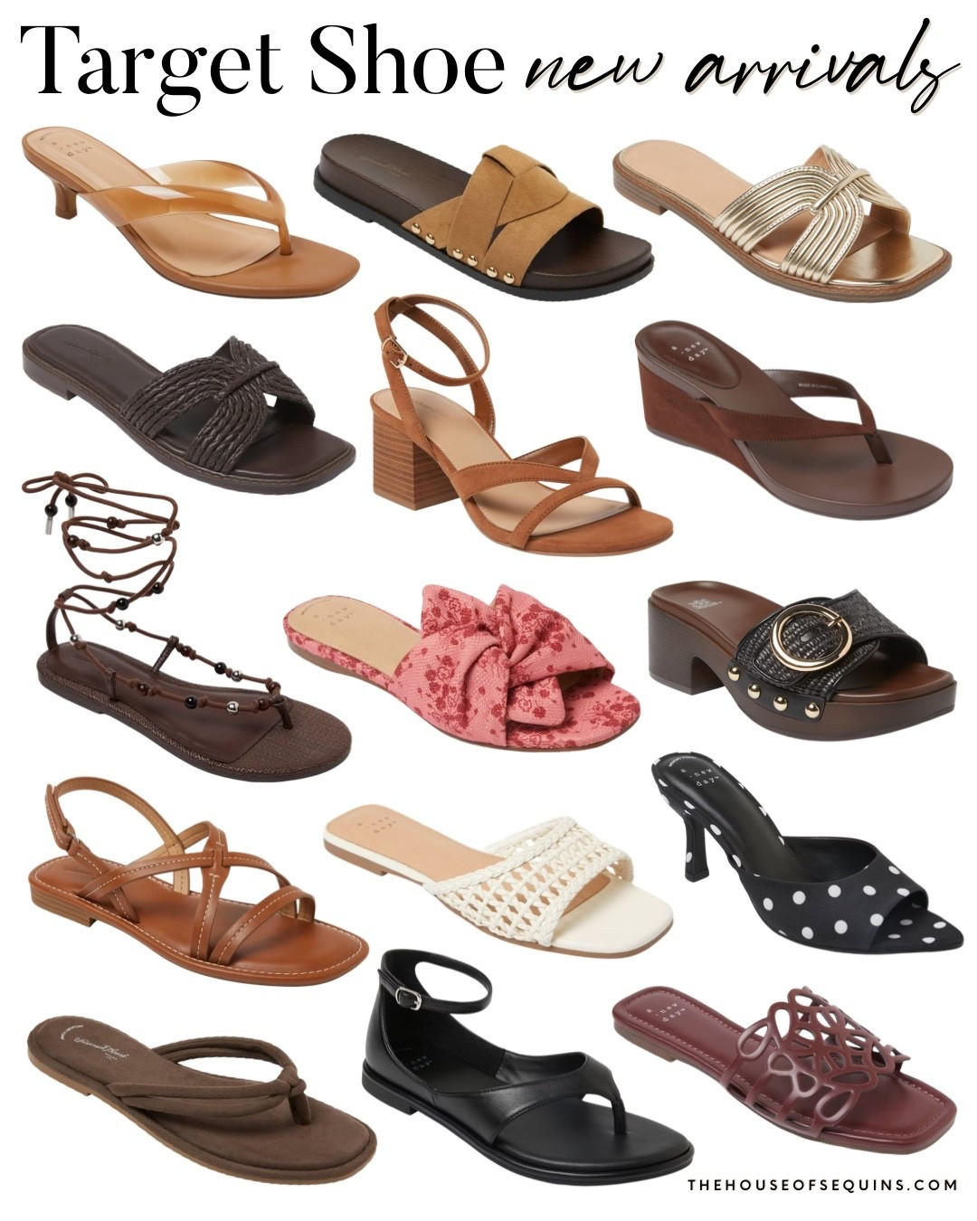 Shop Target sandal new arrivals!

Comment SHOP below to receive a DM with the link to this post on my LTK ⬇ https://liketk.it/6erhq