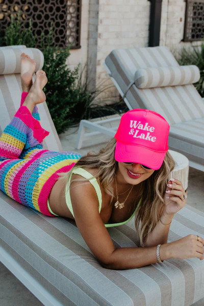Wake & Lake Foam Hats | Katydid.com